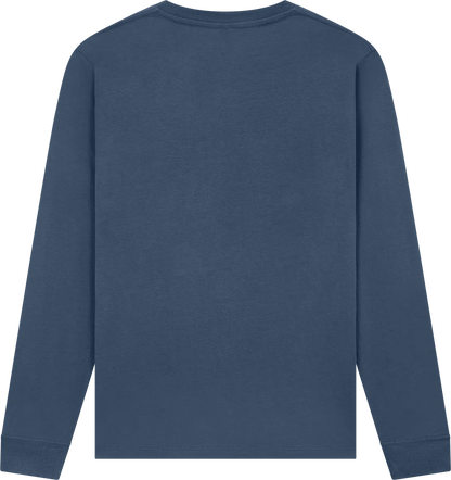 EP185L-FNA3 - Premium Long Sleeve T-shirt - Faded Navy
