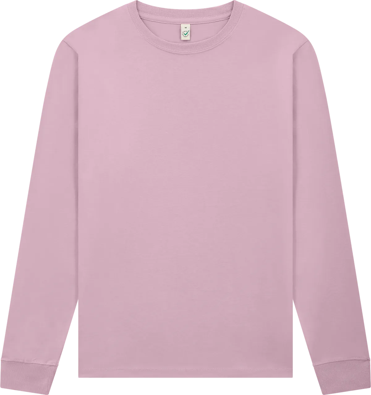 EP185L-FPK1 - Earth Positive® Premium Long Sleeve T-shirt - Faded Pink