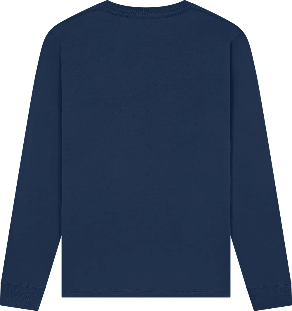 EP185L-FRNA3 - Premium Long Sleeve T-shirt - French Navy