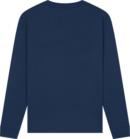 EP185L-FRNA5 - Earth Positive® Premium Long Sleeve T-shirt - French Navy