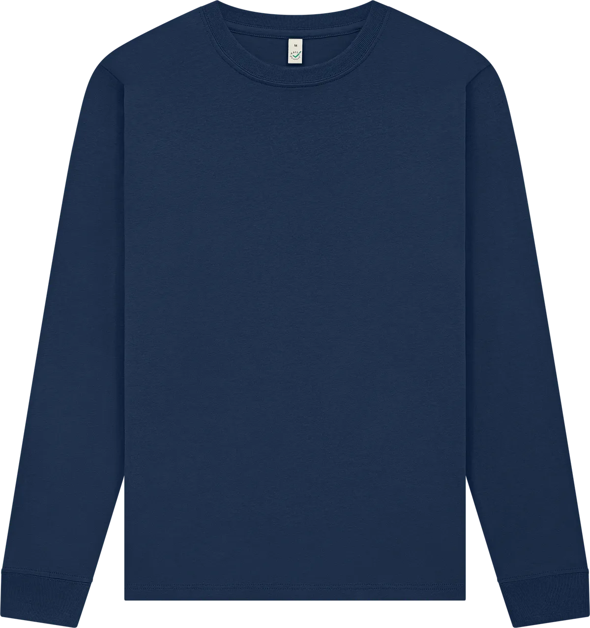 EP185L-FRNA4 - Earth Positive® Premium Long Sleeve T-shirt - French Navy