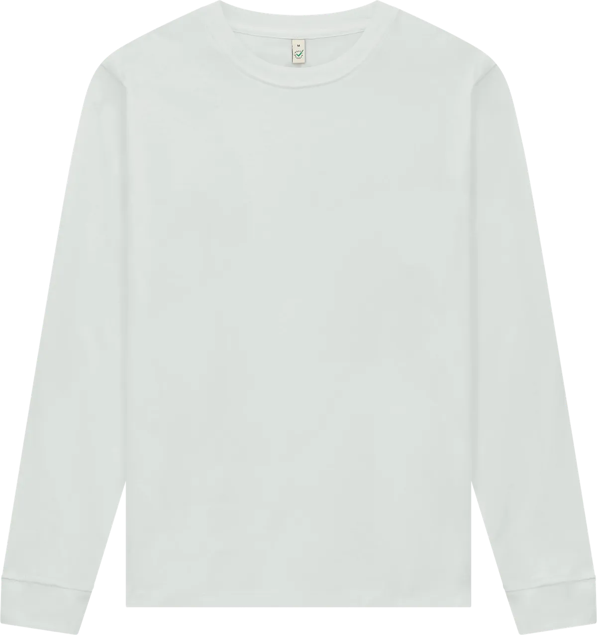 EP185L-FWH3 - Earth Positive® Premium Long Sleeve T-shirt - Faded White