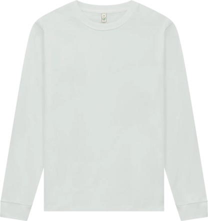 EP185L-FWH2 - Earth Positive® Premium Long Sleeve T-shirt - Faded White