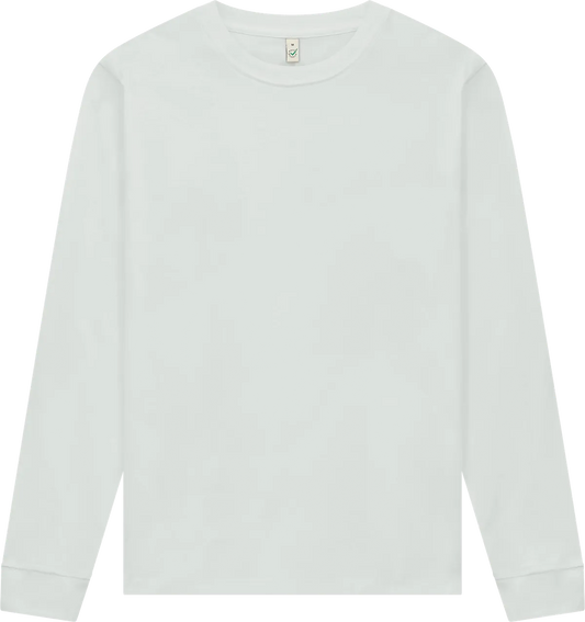 EP185L-FWH2 - Earth Positive® Premium Long Sleeve T-shirt - Faded White