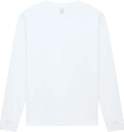 EP185L-WH5 - Earth Positive® Premium Long Sleeve T-shirt - White