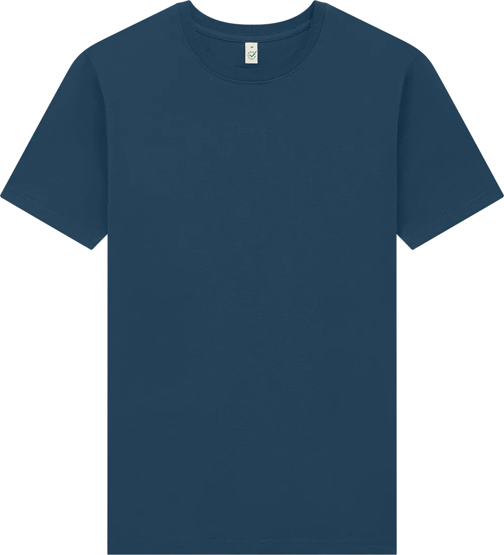 EP185-DE2 - Premium Jersey T-shirt - Denim Blue