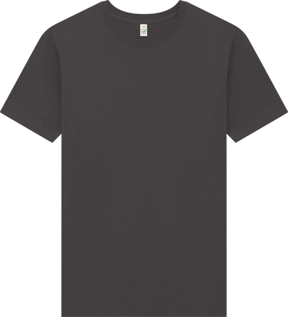 EP185-FBDG4 - Earth Positive® Premium Jersey T-shirt - Faded Black Deep Grey