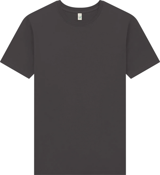 EP185-FBDG1 - Earth Positive® Premium Jersey T-shirt - Faded Black Deep Grey