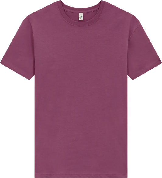 EP185-FBU6 - Premium Jersey T-shirt - Faded Burgundy