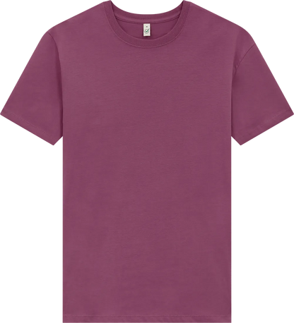 EP185-FBU2 - Premium Jersey T-shirt - Faded Burgundy