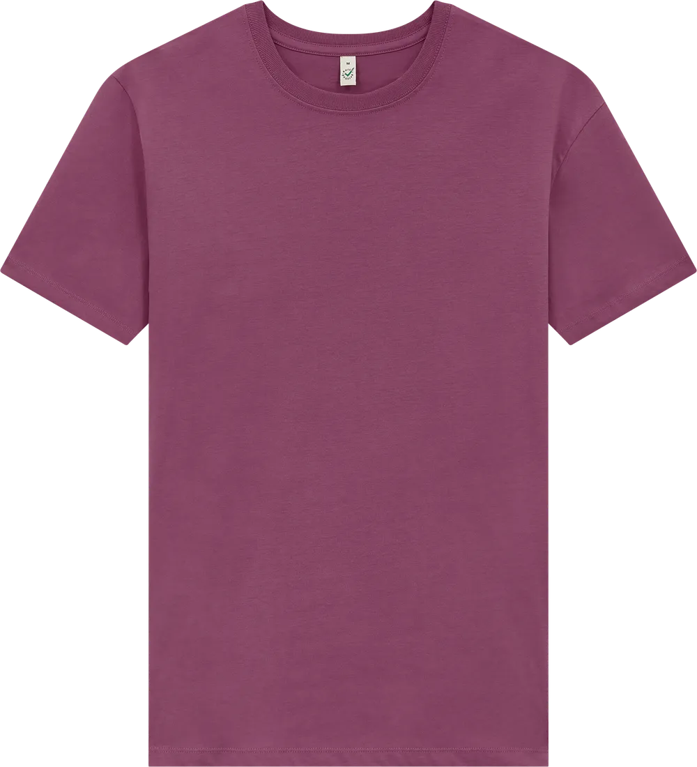 EP185-FBU4 - Premium Jersey T-shirt - Faded Burgundy