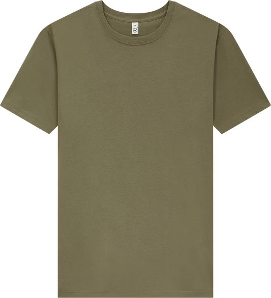 EP185-FKH1 - Premium Jersey T-shirt - Faded Khaki