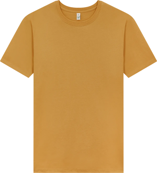 EP185-FMU4 - Earth Positive® Premium Jersey T-shirt - Faded Mustard