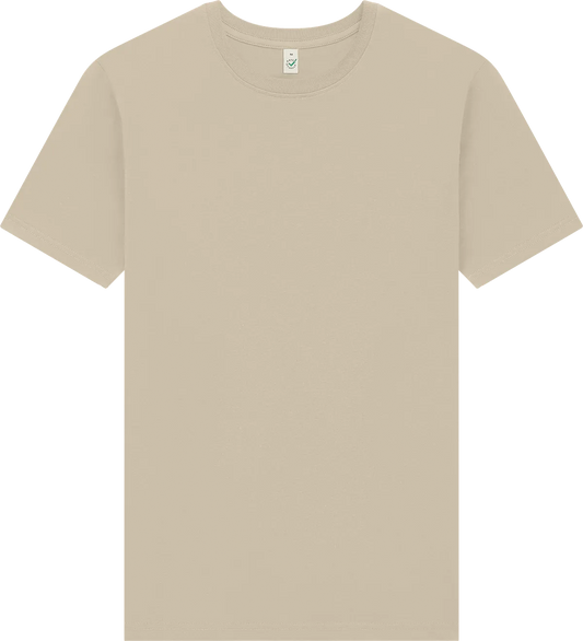 EP185-SA4 - Earth Positive® Premium Jersey T-shirt - Light Beige (Sand)