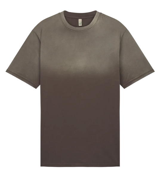 EP186-SHBR4 - Earth Positive Shadowed T-Shirt - Shadowed Brown