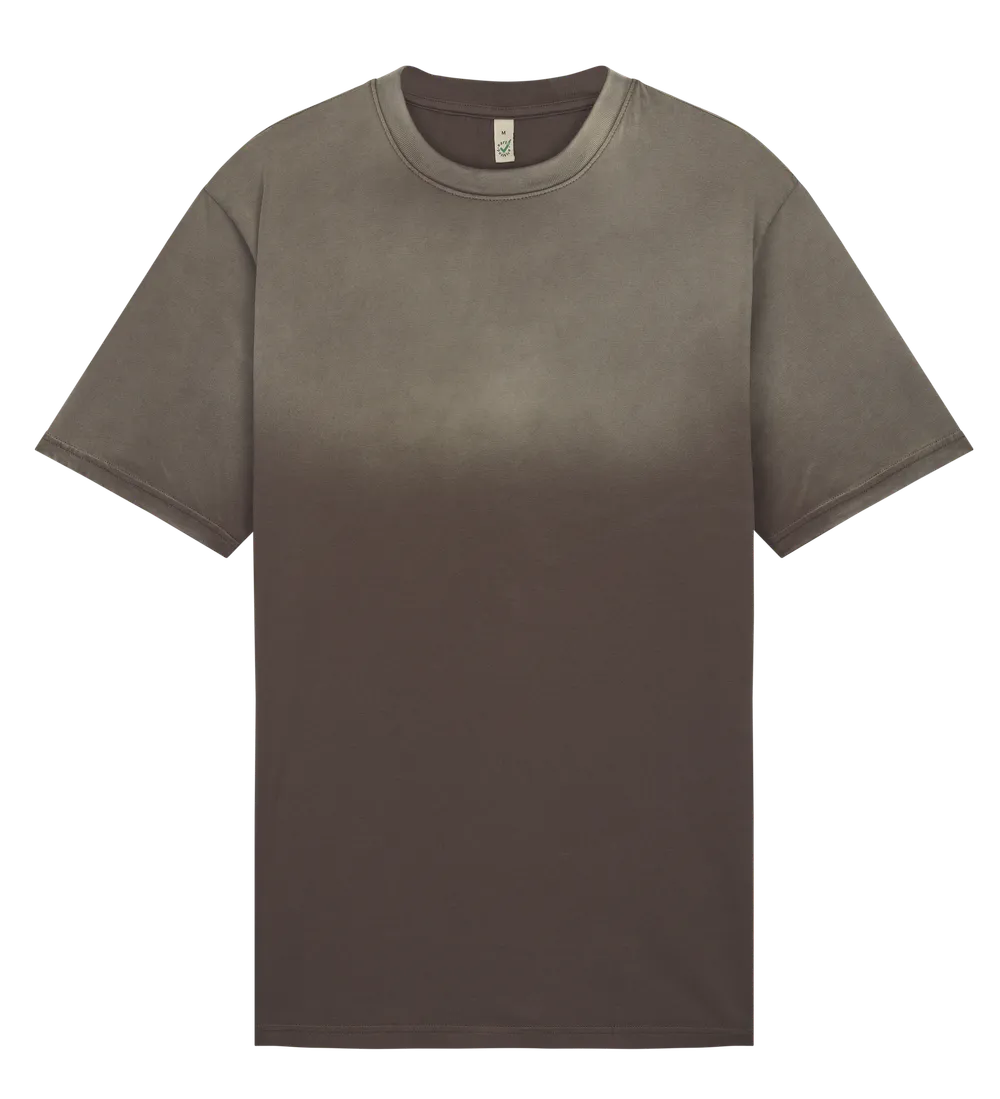EP186-SHBR5 - Earth Positive Shadowed T-Shirt - Shadowed Brown