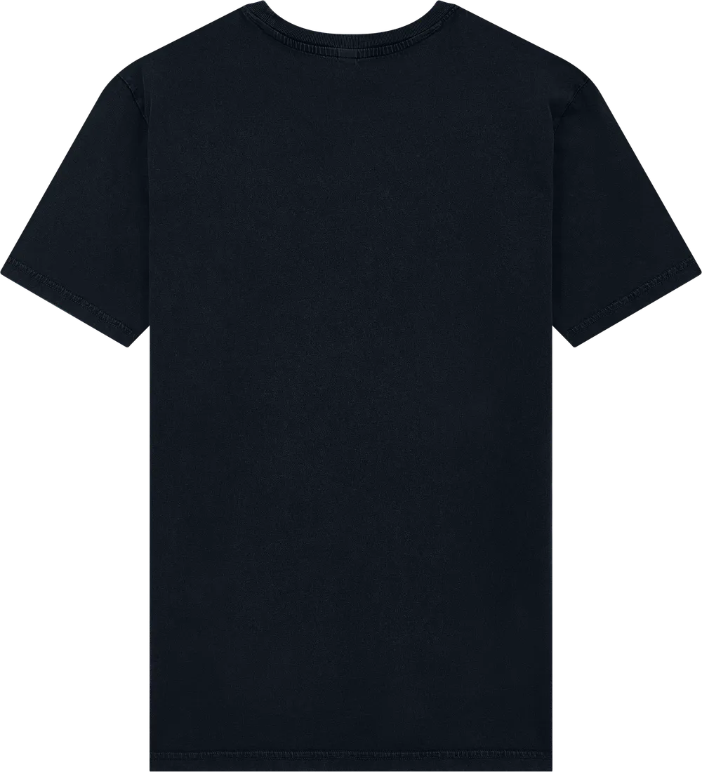 EP19-SBL6 - Oversized T-shirt - Stone Washed Black