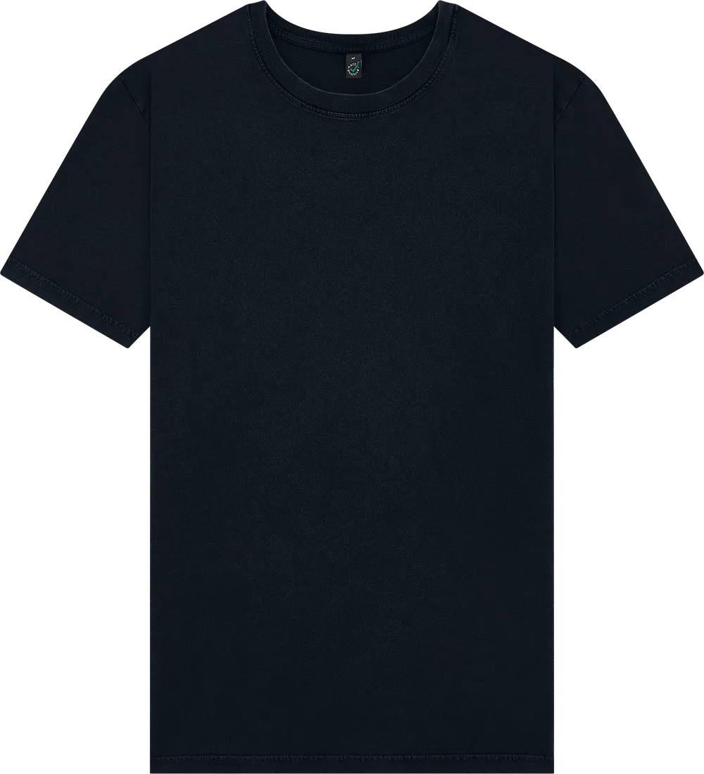 EP19-SBL0 - Oversized T-shirt - Stone Washed Black