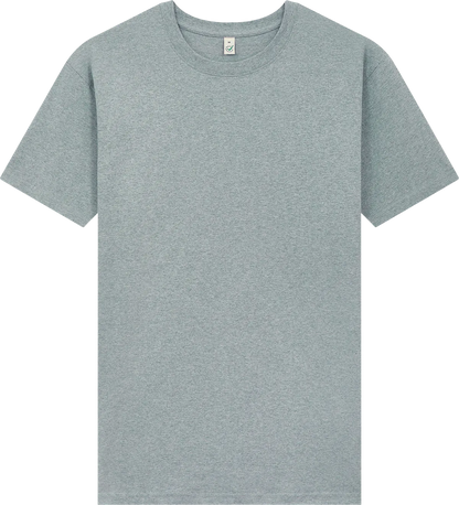 EP19-LHE2 - Earth Positive® Oversized T-shirt - Light Heather