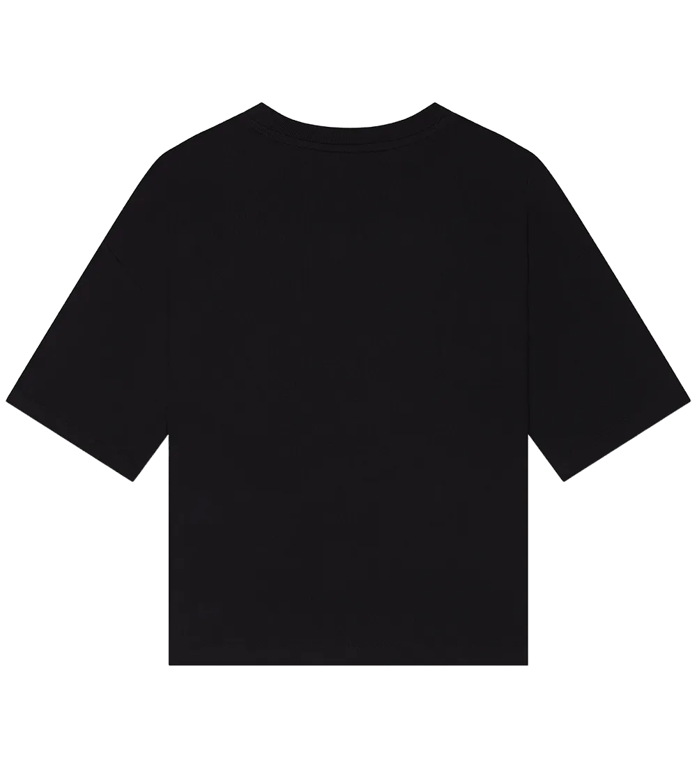 EP220-BL2 - Women's Heavy Boxy T-shirt - Black