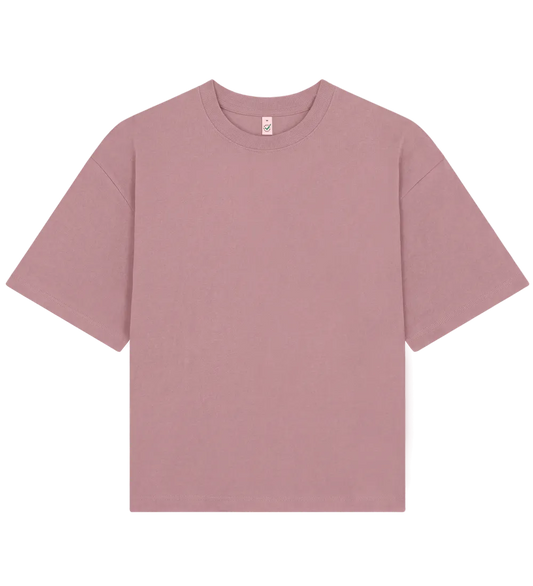 EP220-PR00 - Women's Heavy Boxy T-shirt - Miami Pink