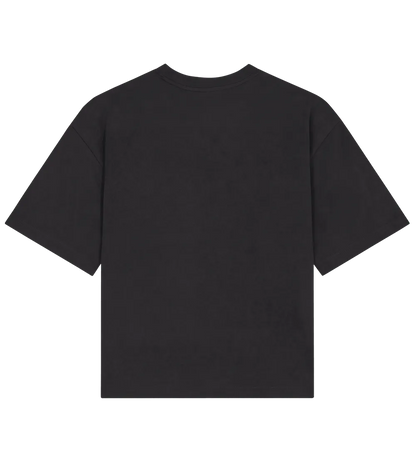 EP220-SBL4 - Women's Heavy Boxy T-shirt - Stone Washed Black
