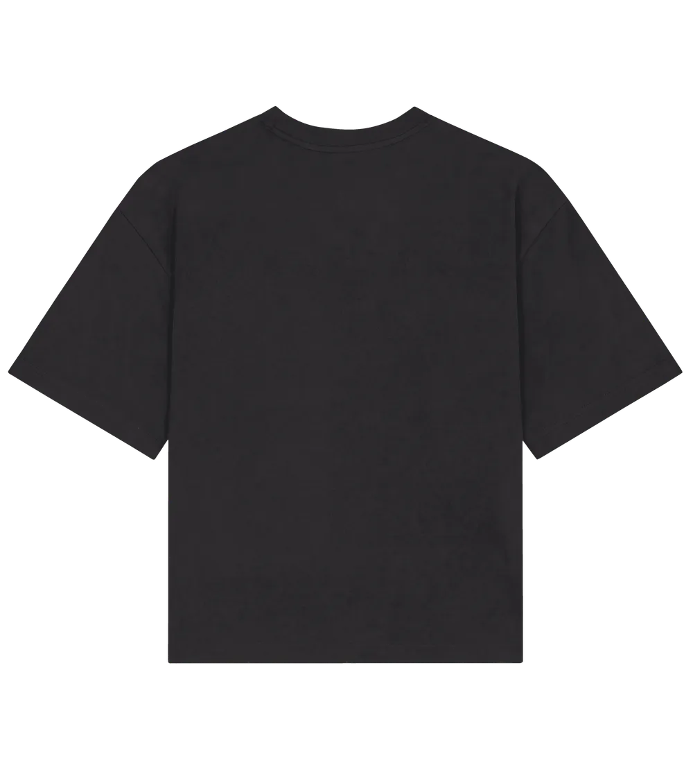 EP220-SBL5 - Women's Heavy Boxy T-shirt - Stone Washed Black