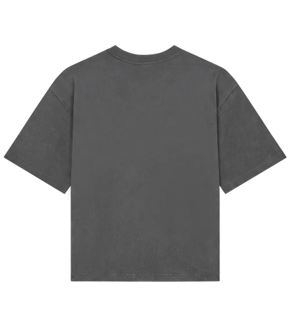 EP220-SGY2 - Women's Heavy Boxy T-shirt - Stone Washed Grey
