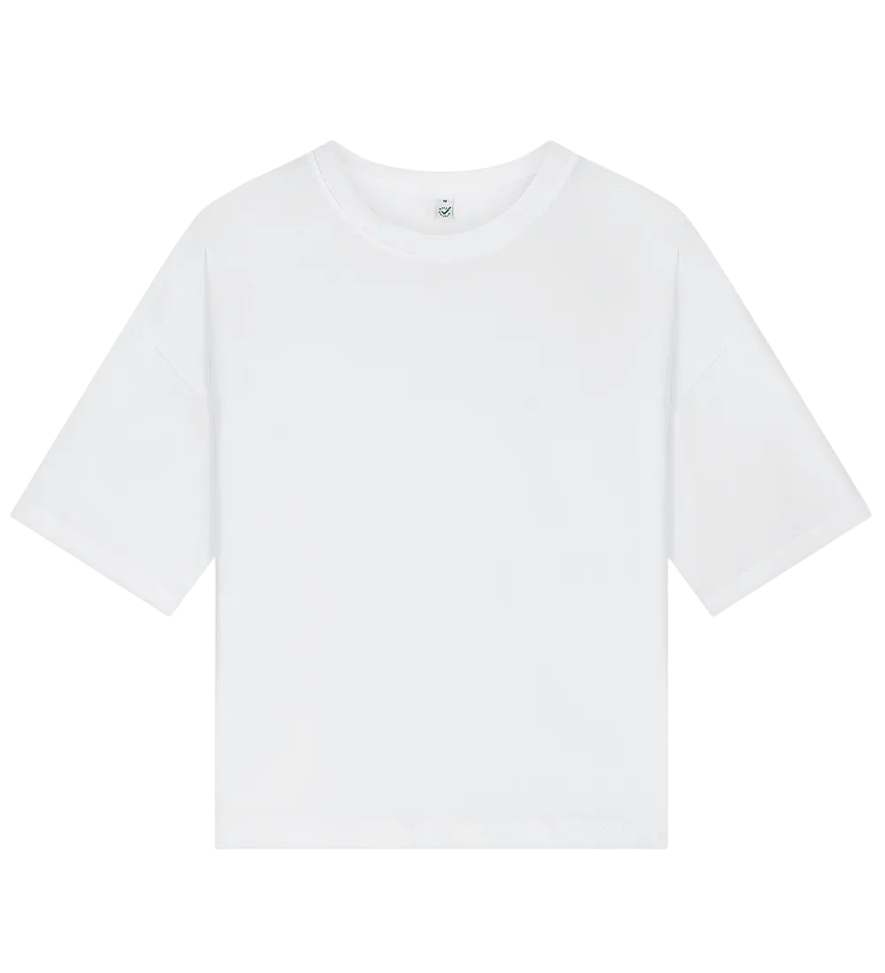EP220-WH00 - Women's Heavy Boxy T-shirt - White