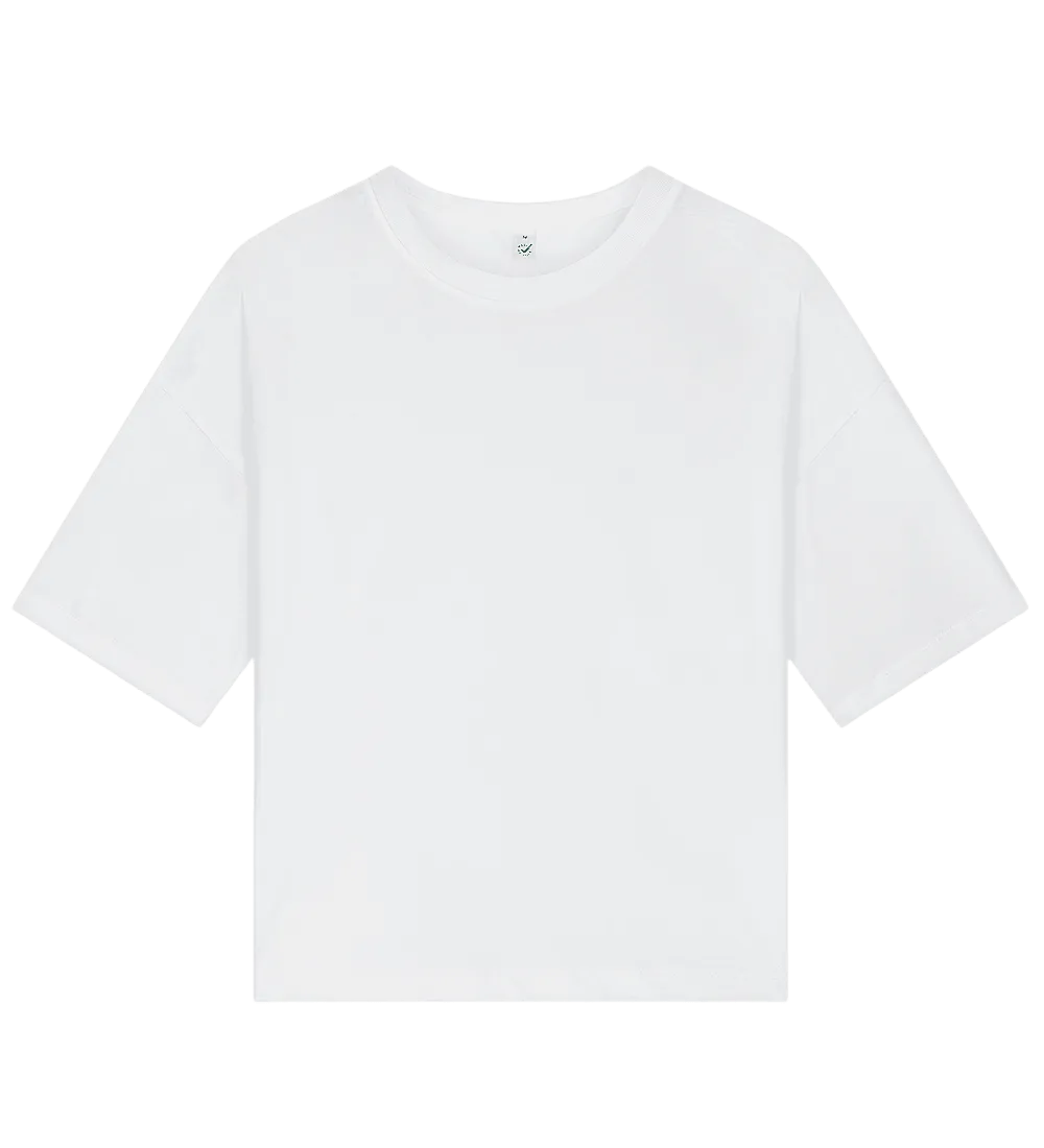 EP220-WH00 - Women's Heavy Boxy T-shirt - White