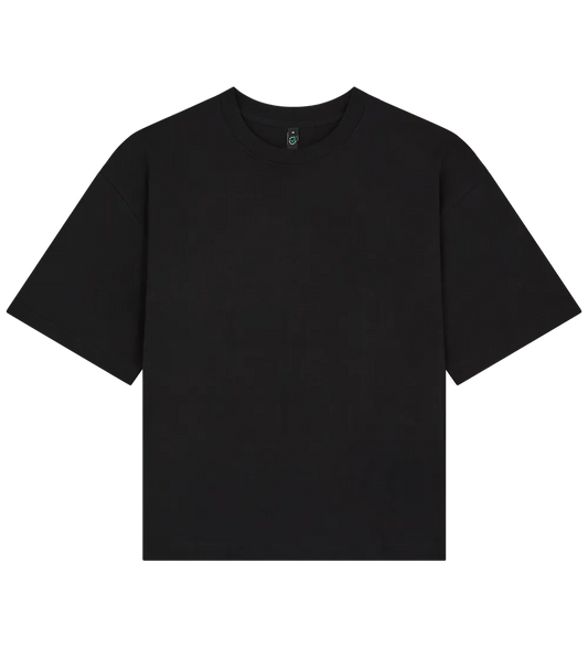 EP220-BL4 - Women's Heavy Boxy T-shirt - Black