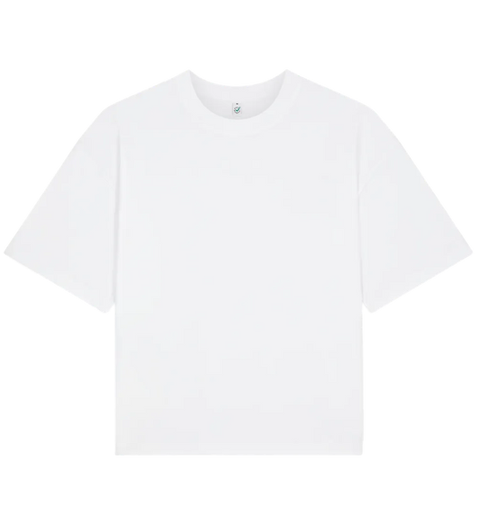 EP220-WH5 - Women's Heavy Boxy T-shirt - White