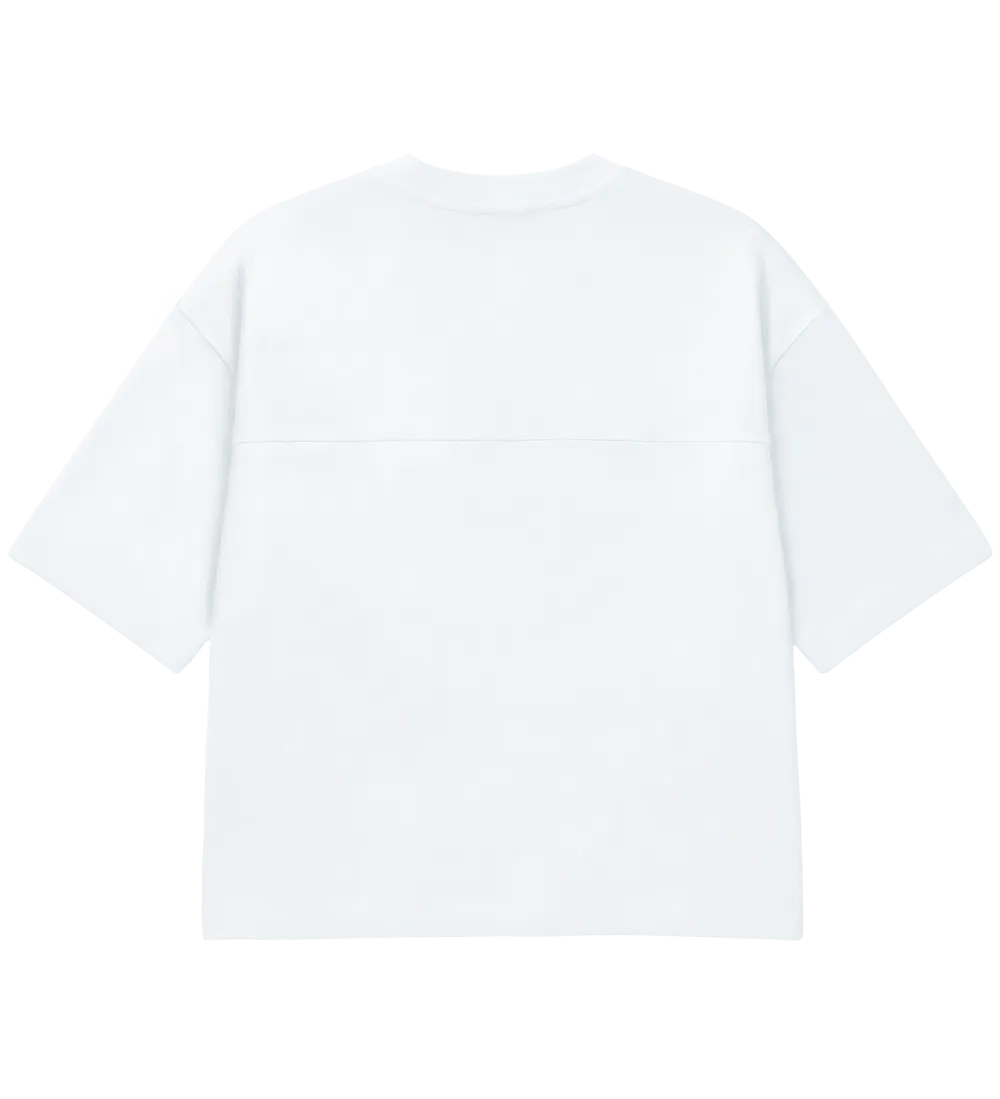 EP221-WH2 - Women’s Oversized Football Jersey - White