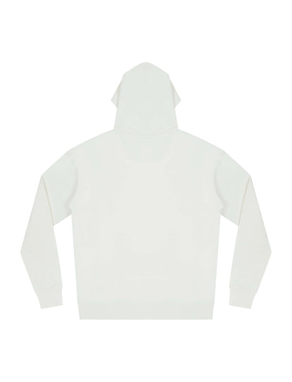 Earth Positive® Pullover Hoodie - Faded White - XS