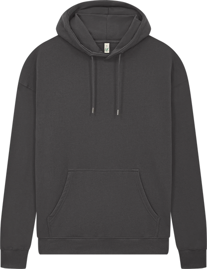 EP301-FBDG4 - Earth Positive® Pullover Hoodie - Faded Black Deep Grey