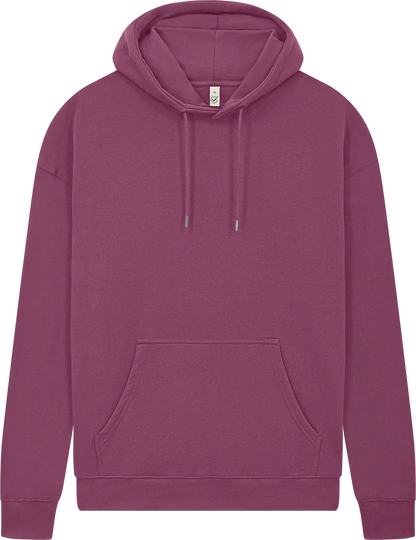 EP301-FBU0 - Earth Positive® Pullover Hoodie - Faded Burgundy