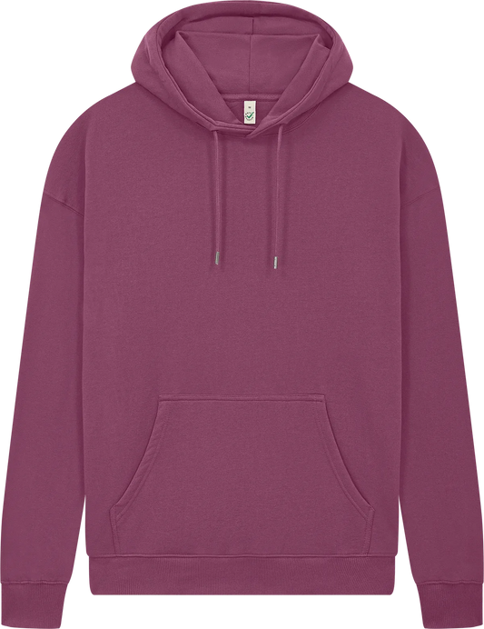 EP301-FBU4 - Earth Positive® Pullover Hoodie - Faded Burgundy