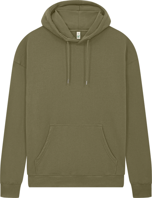 EP301-FKH6 - Earth Positive® Pullover Hoodie - Faded Khaki