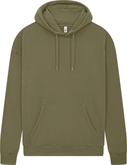 EP301-FKH2 - Earth Positive® Pullover Hoodie - Faded Khaki