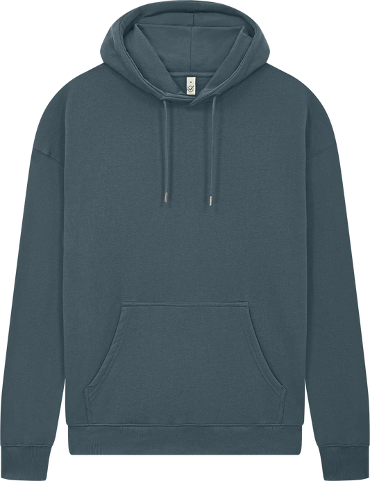 EP301-LCH4 - Earth Positive® Pullover Hoodie - Light Charcoal