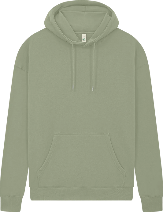 EP301-PGR3 - Pullover Hoodie - Light Olive