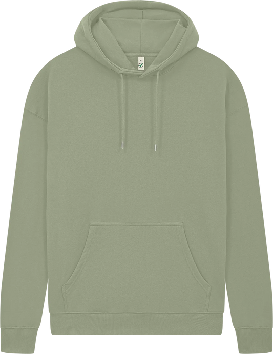 EP301-PGR6 - Pullover Hoodie - Light Olive