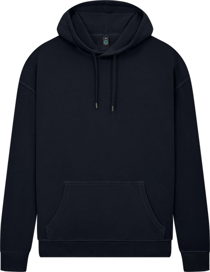 EP301-SBL5 - Earth Positive® Pullover Hoodie - Stone Washed Black