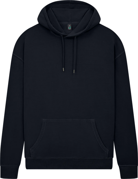 EP301-SBL5 - Earth Positive® Pullover Hoodie - Stone Washed Black
