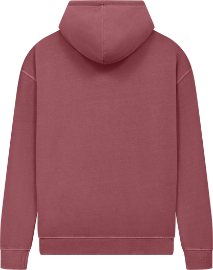 EP301-SBU6 - Earth Positive® Pullover Hoodie - Stone Washed Burgundy