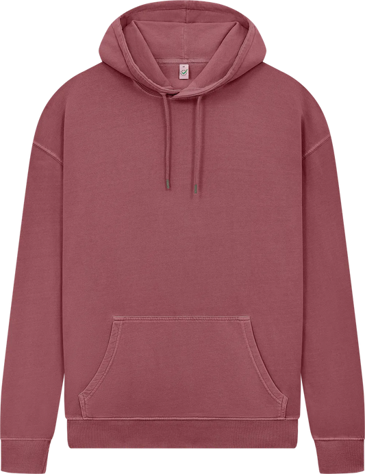EP301-SBU2 - Pullover Hoodie - Stone Washed Burgundy