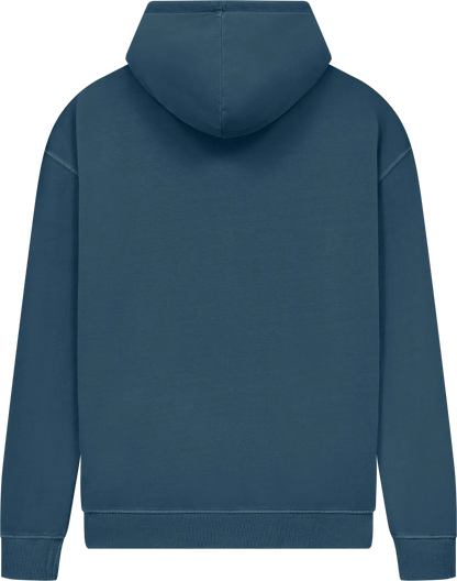 EP301-SDE2 - Pullover Hoodie - Stone Washed Denim