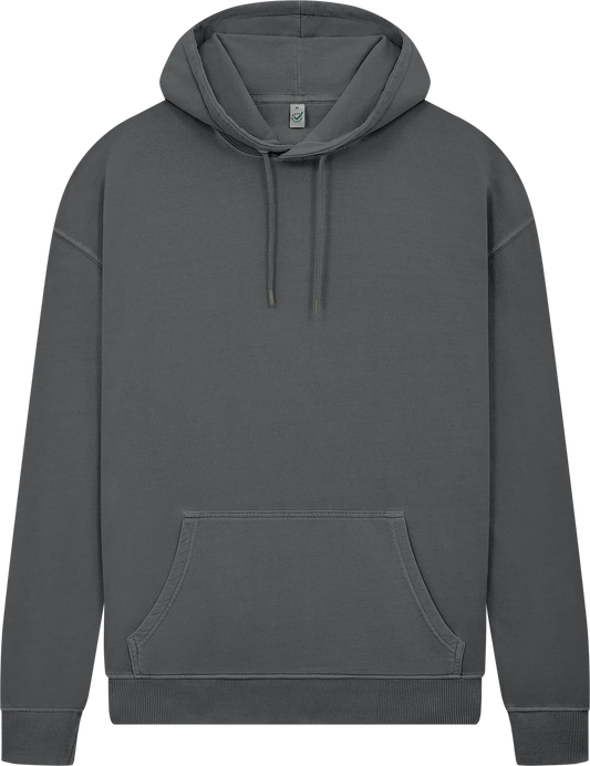 EP301-SGY4 - Earth Positive® Pullover Hoodie - Stone Washed Grey