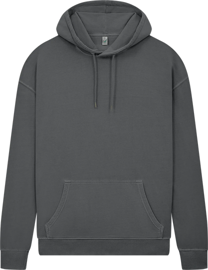 EP301-SGY3 - Earth Positive® Pullover Hoodie - Stone Washed Grey