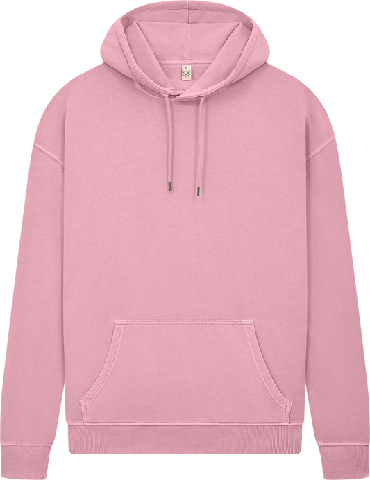 EP301-SPK4 - Earth Positive® Pullover Hoodie - Stone Washed Pink
